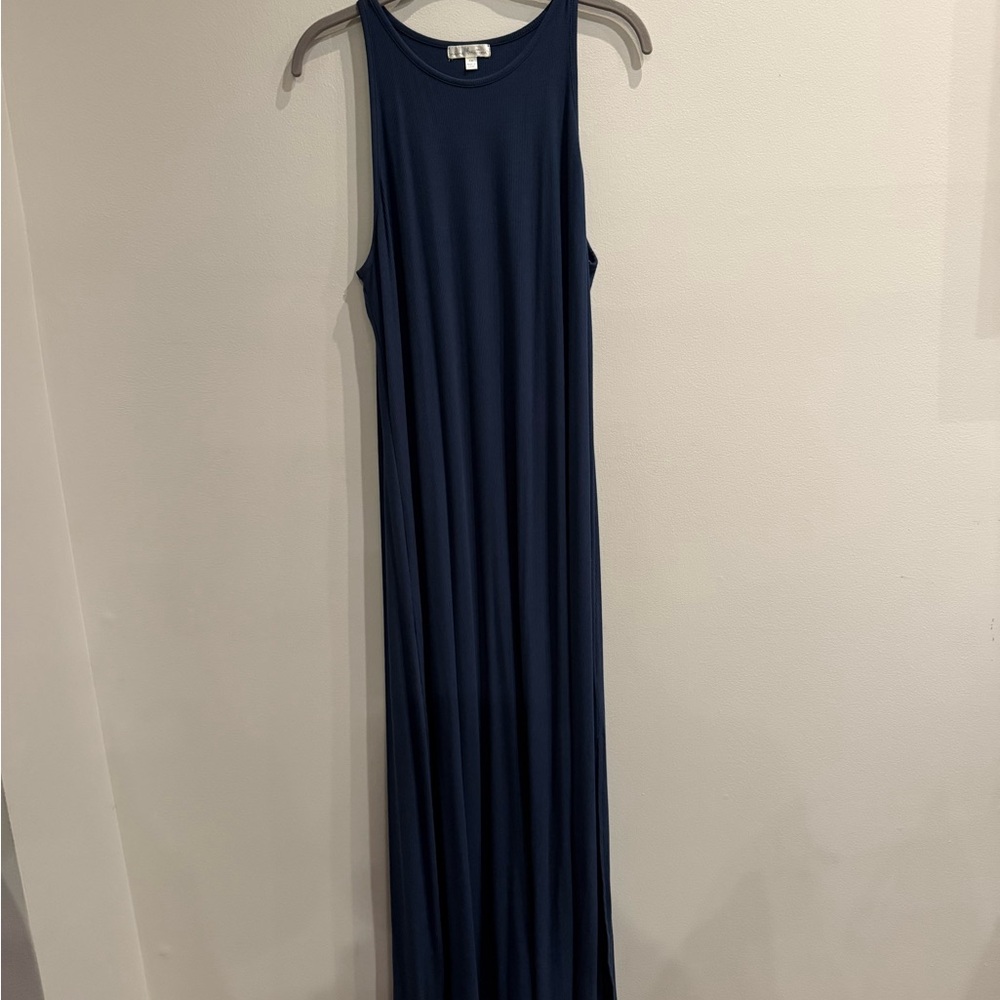 Navy Blue Maxi Dress